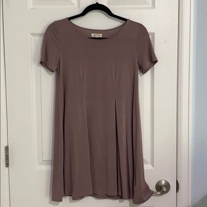 Urban Outfitters Mauve short sleeve dress